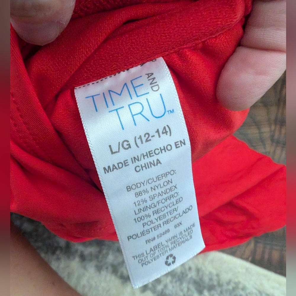 Red Tankini - Picture 3 of 3